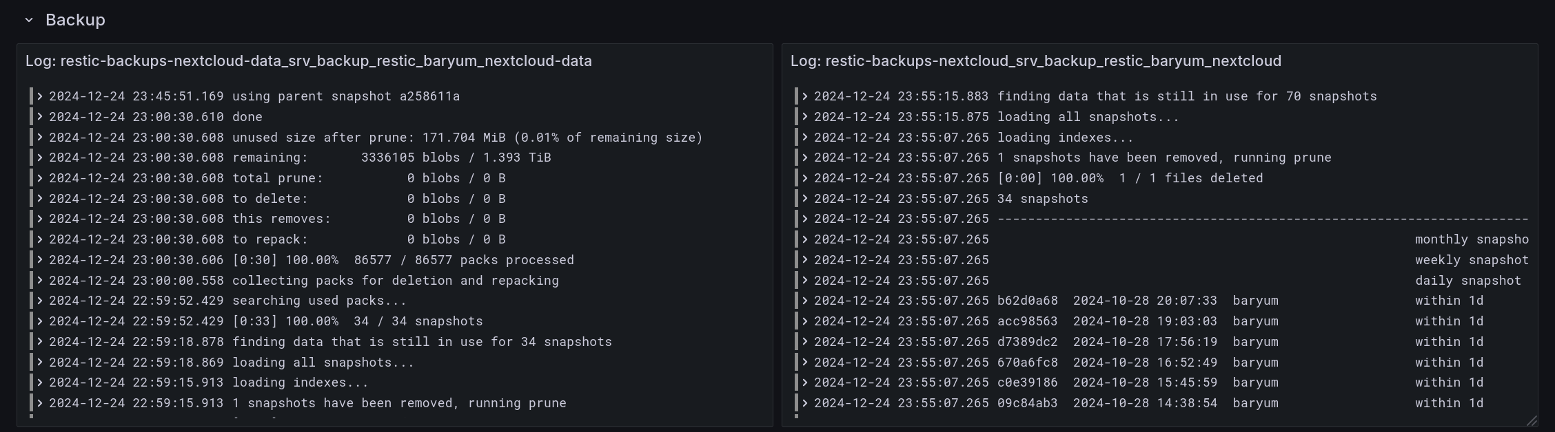 Nextcloud Dashboard Sixth Part